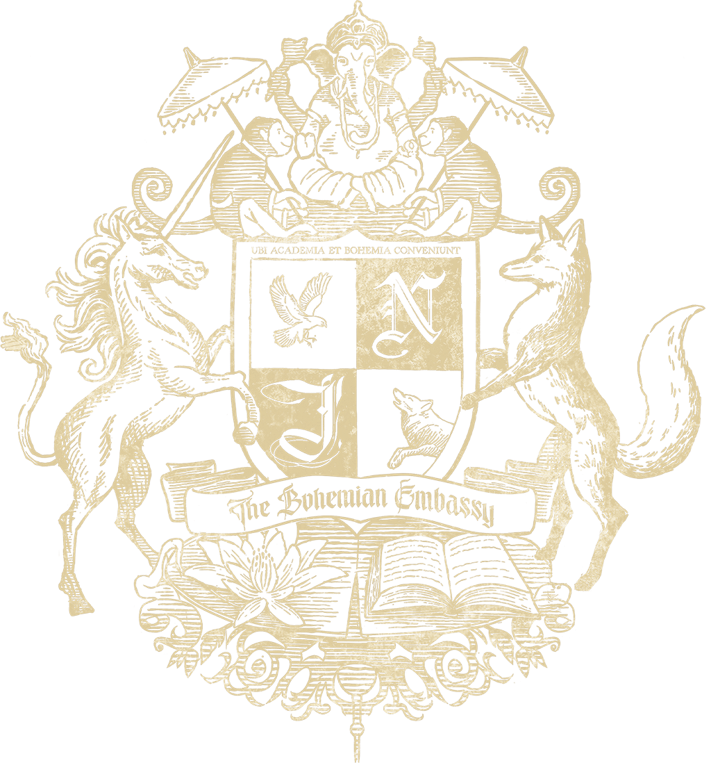 The Bohemian Embassy crest